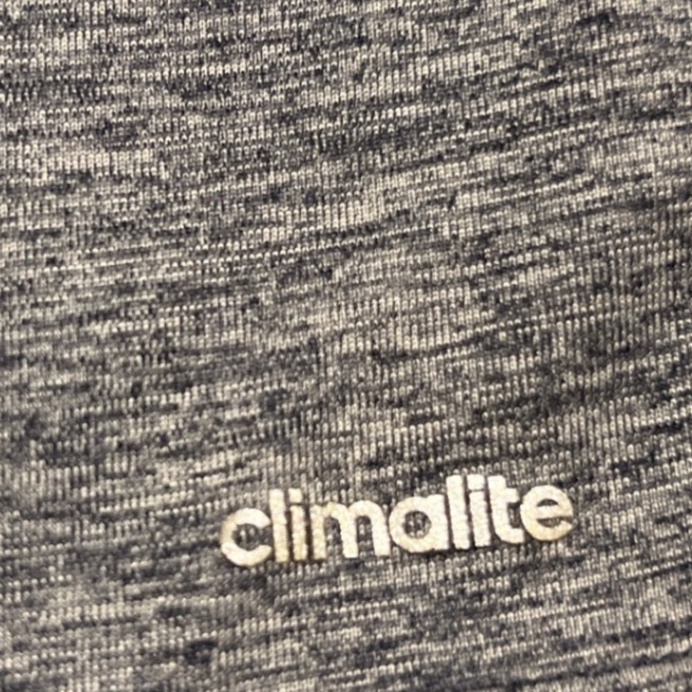 Adidas Climalite Heathered Gray Racerback Tank Top Athletic Workout Women's S - Picture 5 of 8